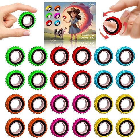 ألعاب الحسية تململ حلقات الأطفال ، حلقات الدوران الأصابع ، ألعاب الإجهاد الملمس للأطفال التهاب التوحد ، تململ المكتب الهادئ لمكتب القلق في الفصل للشباب ، حلقات حسية لإجهاد الإجهاد (12) in Kuwait
