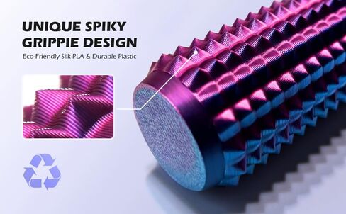 Little Ouchies Pain Fidget 4PCS – Pain Stim Tool Spiky Sensory Fidget Toys for Adults Anxiety Relief, 3D Printed Grippie Keychain for Focus & Skin Picking, Stress Relief Gift for Teens in Saudi Arabia