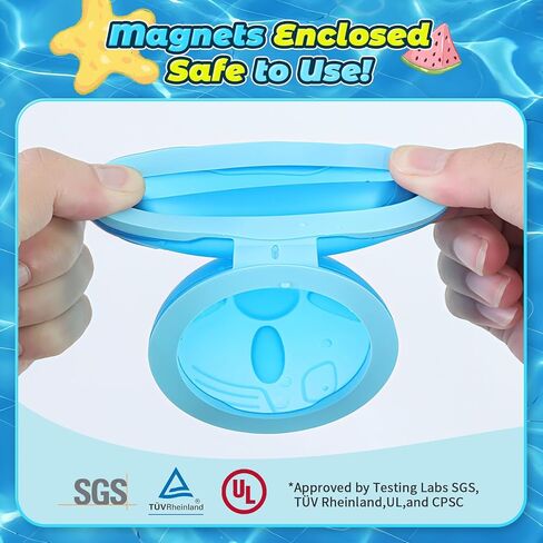 【16 Pack】Upgade Reusable Water Balloons, Pool Beach Water Toys for Boys and Girls, Outdoor Summer Toys for Kids, Magnetic Water Ball for Outdoor Activities (Multicolor, 16PCS) in Saudi Arabia