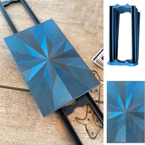 Game Glider for Cards the Game Glider - Multi Color Slider Original سهلة التثبيت ＆ Game Game Glider for Table Card Game Glider مع 5 Rails (Blue) in Kuwait