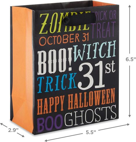 Hallmark Halloween Party Favor and Wrapped Treat Bags in Saudi Arabia