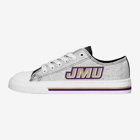 FOCO Alabama Crimson Tide NCAA Womens Glitter Low Top Canvas Shoes - 9 in Saudi Arabia