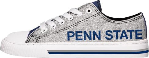 FOCO Alabama Crimson Tide NCAA Womens Glitter Low Top Canvas Shoes - 9 in Saudi Arabia