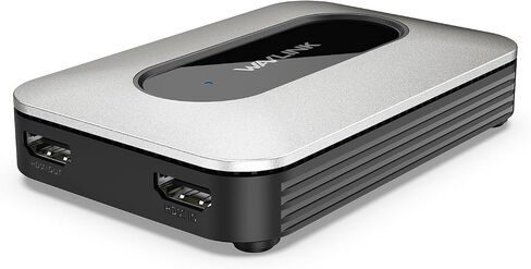بطاقة التقاط WAVLINK 4K30/1080p120، تصل إلى 4K60 HDR10/ 2560x1440@144hz/ 1080p@240hz على PS5، PS4، Xbox Series X وS، Xbox One، في OBS والمزيد، زمن استجابة منخفض للغاية، متوافق على نطاق واسع in Saudi Arabia