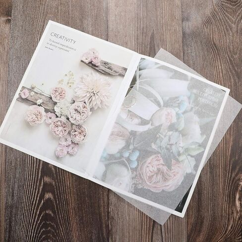 Tenare 250 ورقة تتبع ورقة الرسم للضوء لوحة تتبع لوحة الرسم الشفاف الرسم DIY Crafts Painting Works (White ، 8.3 × 11.7 بوصة) in Kuwait