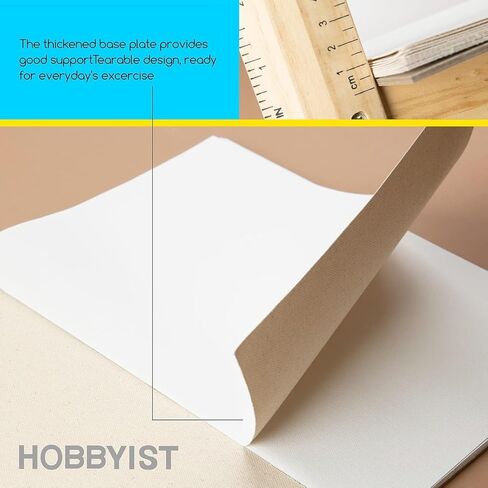 Meeden Canvas Paper Pad: 20 Sheets 9 '× 12' '8 أوقية واحدة أخرى ثلاث مرات من القماش الخالي من حمض القطن بنسبة 100 ٪ in Kuwait