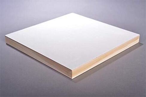 20 x 20 in. Flat Gesso Painting Panel - Clear in Saudi Arabia