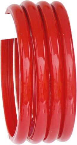 JD'Z COLLECTION Indian Jewelry Glass Bangles for Women Bollywood Plain Glass Bangles Set of 4p Traditional Costume Matching Bracelets Bangles For Women/Girls (Green 2.4) in Saudi Arabia