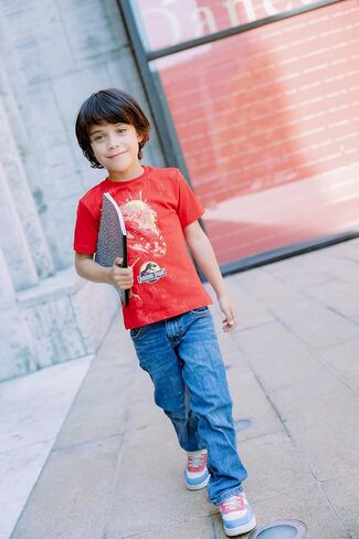 Jurassic World Dinosaur Boys 4 Pack Graphic Short Sleeve T-Shirt in Saudi Arabia