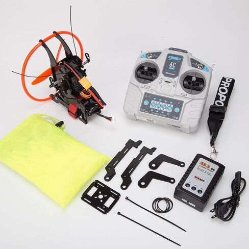 RC Mini Paraglider Model for Adults, 2.4G High-Altitude Stunt Flight Paraglider for Outdoor, Leaf1.28 Lightweight Foldable Nylon Design, Color Random (RTF Version) in Kuwait