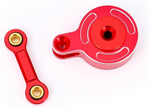 الألومنيوم 25T Mount Mount Saver مع رابط مجموعة Arrma 1/10 Bigrock Granite Kraton Outcast Senton 1/8 Typhon ، استبدل AR340151 ARAC8883 in Saudi Arabia