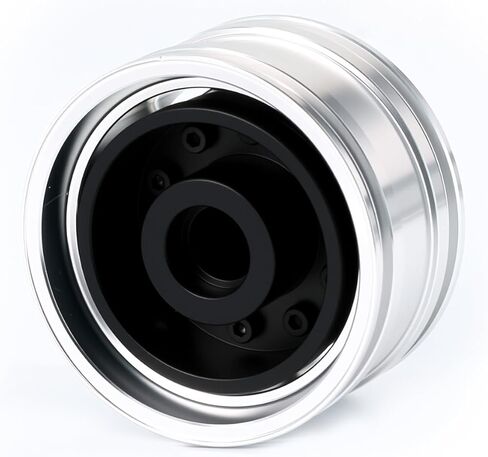 الألومنيوم 2pcs محور العجلات الأمامية لشاحنة Tamiya 1/14 جرار ، استبدل#C54 C55 in Kuwait