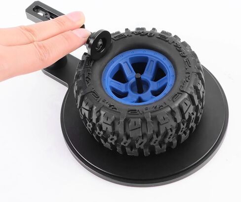 Globact RC Tyre Gluing RC Car Wheel Tyre Tare Terming Helper Tool for 1/8 1/10 1/12 1/16 1/18 RC Car Upgrade Parts (Black) in Saudi Arabia