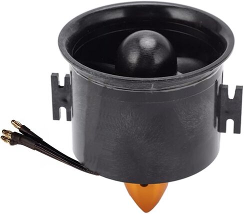 JFtech 70mm Ducted Fan with 3000KV Brushless Motor 6-Blade Propeller 4S Lipo Version Electric Engine for RC EDF Jet Airplane Aircraft in Saudi Arabia