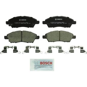 BOSCH BC1592 QuietCast Premium Ceramic Disc Brake Pad Set - Compatible With Select Nissan Micra, Tiida, Versa, Versa Note; FRONT