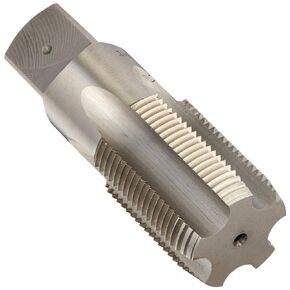 Drill America - DWT64118 3/8"-18 NPS High Speed Steel 4 Flute Straight Pipe Tap, DWT Series
