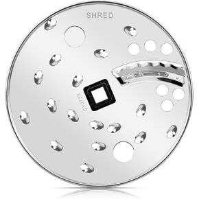 Food Processor Slice Shred Disc Blade Replacement for Hamilton Beach 70730, 70740, 70670, 70760 - Stainless Steel Disc for Slicing and Shredding