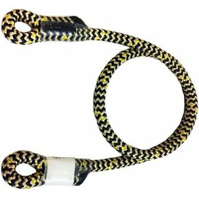 ROPE Logic Bee-Line 3/8 in. (10mm) x 28 in. G-Spliced Eye & Eye Prusik Cord, Black