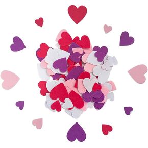 Heart Stickers, Self Adhesive Heart, Felt Decoration for School Bag, Craft Stickers for Scrapbooking Supplies Kit