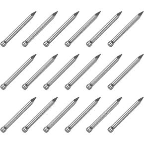 Finishing Nails (2x25mm) 200pcs, Carbon Steel Hardware Nails - for Woodworking Baseboard
