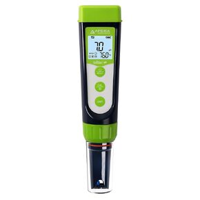Apera Instruments AI103G GroStar Series GS3 EC/500ppm/700ppm Pen Tester Kit with Replaceable Titanium EC Probe for Hydroponics Water Quality Testing, Gen II