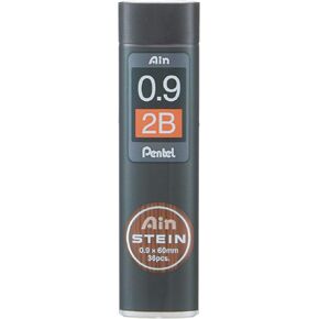 Pentel Ain Stein Mechanical Pencil Lead, 0.9mm H, 36 Leads (C279-H)