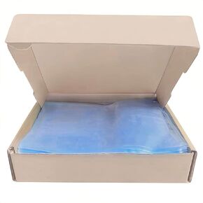 4X6 Shrink Wrap Bags 500 Pack for Soap Bar, Bath Bomb, Small Gift, Clear Heat Shrink Wrap/PVC Shrink Film Bags
