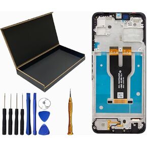 LCD Screen Display Touch Digitizer Assembly with Frame Replacement for T-Mo Bile REVVL 6 6.52" in Kuwait