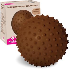Edushape The Original Sensory Ball for Baby - 7" Baby Ball That Helps Enhance Gross Motor Skills for Kids Aged 6 Months & Up - Vibrant, Colorful and Unique Toddler Ball