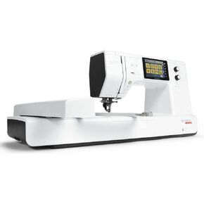 Bernette B79 Computerized Sewing and Embroidery Machine with 5-Inch Color Touchscreen, Multi-Function Knobs, 4 LEDs, and 230mm Sewing Space