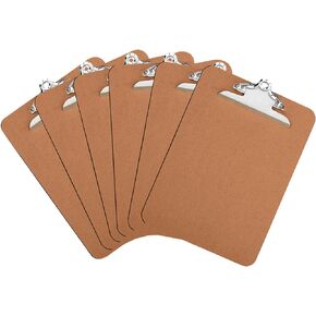 Clipboards, HERKKA 15 Pack Hardboard Office Clipboards Butterfly Clipboards Standard A4 Letter Size, ECO Friendly
