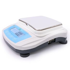 U.S. Solid Electronic Precision Balance 0.01g, RS232 Port, AC100V-240V/4xDC1.5V Batteries (1200g)