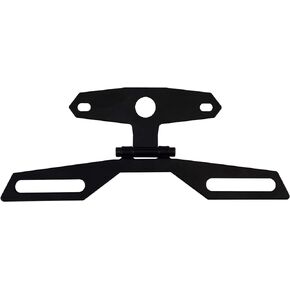 Motorcycle License Plate Bracket, Motorcycle License Plate Mount Adjustable Motorcycle License Plate Holder with Foldable Bracket for Motorcycle ATV