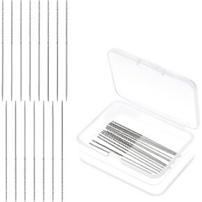 15 Pcs Snag Repair Needle Repair Knits and Woven Tool 2.36 x 0.03 Inch Repair Sewing Tool Leather Craft Sewing Stitching Needle Snag Repair Tool for Woven Knitted Cloth Garments Drapes