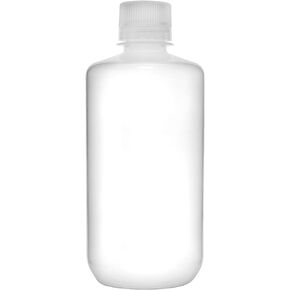 EISCO Reagent Bottle, 1000ml - Narrow Mouth with Screw Cap - Polypropylene - Translucent