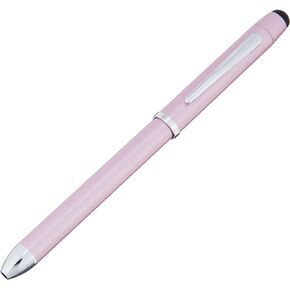 Cross Tech3+ Refillable Multi-Function Ballpoint Pen with Stylus, Medium Ballpen And Pencil, Includes Premium Gift Box - Frosty Pink