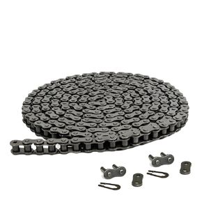 Jeremywell 50 Roller Chain 10 Feet with 2 Connecting Links