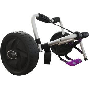 Kayak Cart Canoe Paddleboard SUP Trolley Carrier with No-flat wheels 100LBS Capacity