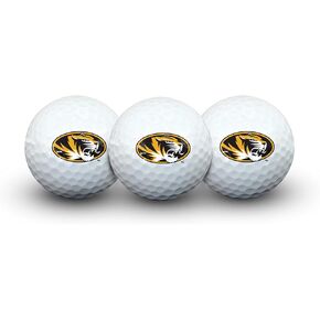 Team Effort Missouri Tigers Golf Ball 3 Pack