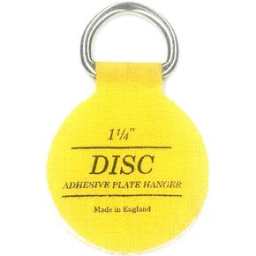 Flatirons Disc Adhesive Plate Hanger Set (6-1.25 Inch Hangers)