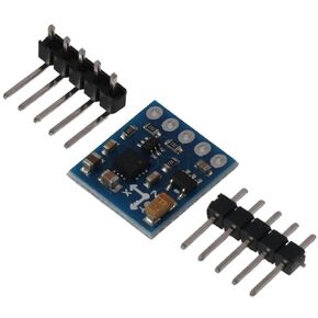 GY-271 QMC5883L Electronic Compass Module, Sensor Blocks HMC5883L Magnetic Field Sensor, 3-5V IIC Triple Axis High Accurancy Compass Magnetic Sensor Module Compatible HMC5883L