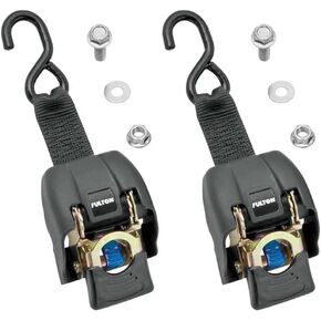 Fulton 2060266 2" x 43" Brass Transom Retractable Ratchet Tie Down