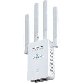 2024 WiFi Extender Signal Booster, Long Range Internet Booster Up to 9980 sq.ft and 50+ Devices for Home, 4X Faster Wireless Repeater w/Ethernet Port, Easy 1-Tap Setup, Access Point in Kuwait