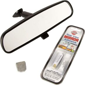Omix-Ada | 11020.02 | Interior Rear View Mirror Kit | OE Reference: 8993023K | Fits 1976-2012 Jeep CJ / Wrangler / Cherokee
