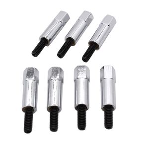 7Pcs Chrome Valve Cover Bolt Set Replacement for Jeep and AMC 199 232 258