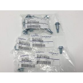 Subaru Timing Belt Cover Bolts Kit Subaru Impreza Forester Outback Legacy WRX STI OEM 14 Bolts