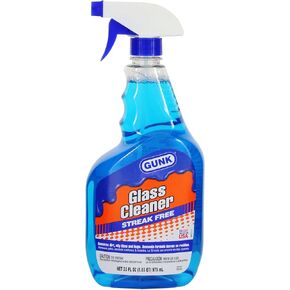 Gunk GC33 Glass Cleaner with Ammonia - 33 fl. oz., Blue
