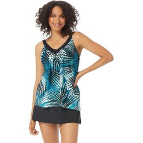 Coco Reef Core Bra Sized V-Neck Underwire Tankini Top — Supportive Cup Size Bikini Top in Kuwait