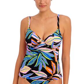 Freya Women's Desert Disco Underwire Plunge Tankini Top