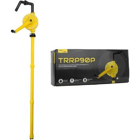 TERA PUMP Chemical Resistant Hydraulic Fluid Pump - Rotary Vane Hand Powered No Cord Needed - Safe For Liquids Such As Light and Heavy Oils, Agricultural Chemicals, Ethanol, Mild Acids